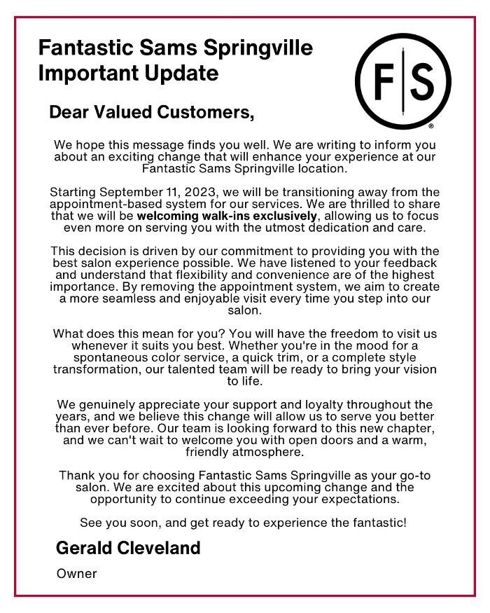 Images Fantastic Sams Cut & Color