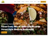 Website Screenshot Wholly Frijoles Mexican Street Food
