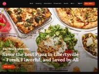 Website Screenshot Pizzeria DeVille
