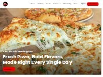 Website Screenshot Al's Pizza