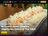Website Screenshot Kiku Sushi