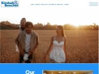 Website Screenshot Kimball & Beecher Family Dentistry