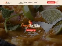 Website Screenshot Fuego Tortilla Guisos & Taqueria