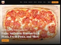 Website Screenshot L'arte Della Pizza Brooklyn