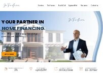 Website Screenshot Joe Farella - Mortgage Lender - American United Mortgage Corporation