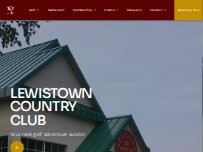Website Screenshot Lewistown Country Club