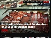Website Screenshot Village Butcher and Market