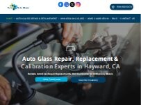 Website Screenshot AJ's Auto Glass Inc.