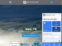 Website Screenshot Bolton Law Firm