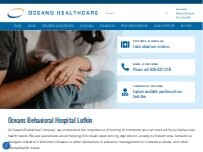 Website Screenshot Oceans Behavioral Hospital Lufkin Intensive Outpatient Program