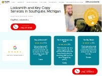 Website Screenshot KeyMe Locksmiths