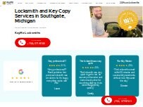 Website Screenshot KeyMe Locksmiths