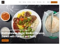 Website Screenshot Zayna Mediterranean Grill