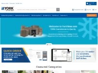 Website Screenshot YORK Factory Direct
