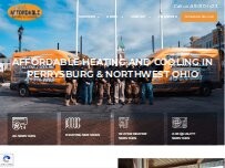 Website Screenshot Rick's Affordable Heating & Cooling