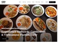 Website Screenshot Phnom Penh Sandwich Station