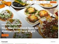 Website Screenshot Franco's Taqueria