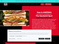 Website Screenshot The Sandwich Spot (Glendale)
