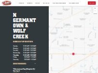 Website Screenshot Raising Cane's Chicken Fingers