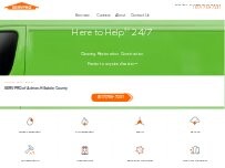 Website Screenshot SERVPRO of Adrian, Hillsdale County