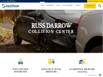 Website Screenshot Russ Darrow Collision Center Of Milwaukee