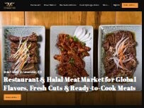 Website Screenshot Bar-B-Q Boutique Restaurant and Meat Market