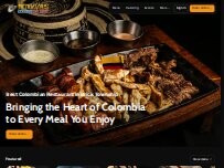 Website Screenshot Mendoza's Colombian Cafe