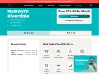 Website Screenshot PureGym - Formerly Blink Fitness