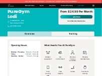 Website Screenshot PureGym - Formerly Blink Fitness