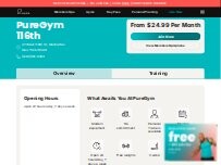 Website Screenshot PureGym - Formerly Blink Fitness