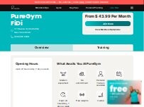 Website Screenshot PureGym - Formerly Blink Fitness