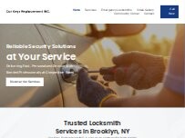 Website Screenshot Car Keys Replacement Inc