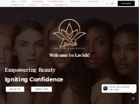 Website Screenshot Lavish Wellness & Aesthetics