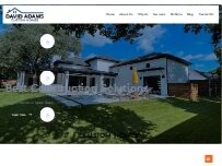 Website Screenshot David Adams Custom Homes