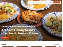 Website Screenshot Encanto Alebrije Mexican Restaurant