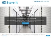 Website Screenshot E-Z Store It - 136th