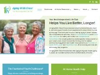 Website Screenshot Aging With Grace®