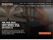 Website Screenshot Education LItigators
