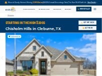 Website Screenshot Chisholm Hills by Risewell Homes