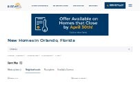 Website Screenshot Horse Creek at Crosswinds by Risewell Homes
