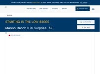 Website Mason Ranch II by Risewell Homes