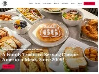 Website Screenshot Route 66 Cafe At The Market