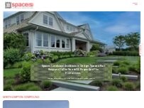 Website Screenshot Spaces Landscape Architecture