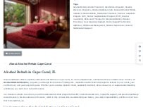 Website Screenshot Alcohol Rehab Cape Coral