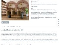 Website Screenshot Alcohol Rehab Asheville