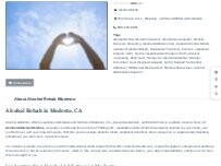 Website Screenshot Alcohol Rehab Modesto