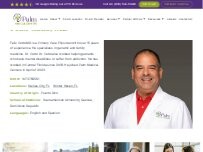 Website Screenshot Felix Cotto, MD Palm Medical Centers - Haines City
