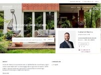 Website Screenshot Cameron Racine | Berkshire Hathaway HomeServices