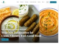 Website Screenshot Blue Olive Grill