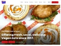 Website Screenshot Veg-O-Rama